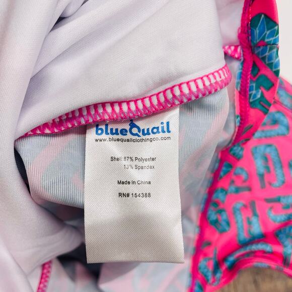 NWT Blue Quail Size 10 Alligator Swim Rashguard Set - Picture 6 of 6
